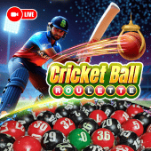 Cricket Ball Roulette table tile artwork