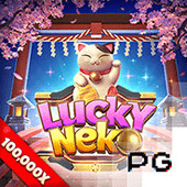 Lucky Neko slot tile artwork